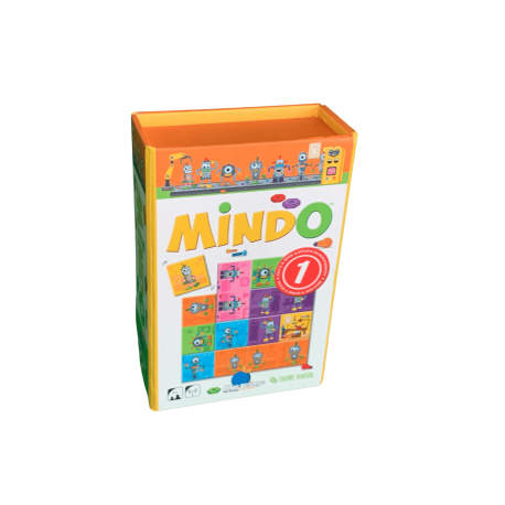 Mindo Robots doos voorkant - Blue Oranges Games
