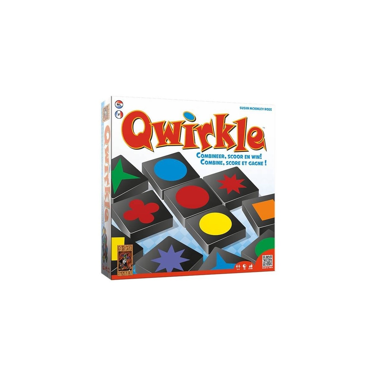 Qwirkle, en uitdagend met elementen van Set en Scrabble