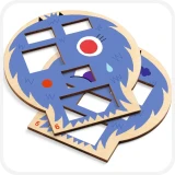 Crazy Faces doos voorkant 2D