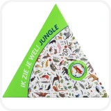 Doos in 2D weergave van het spel Ik zie je wel jungle van Bis Pubers