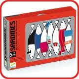 De speldoos in 3D van het kinderspel SARDINES, een memoryspel van Djeco